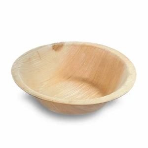 5 Inch Areca Leaf Round Bowl