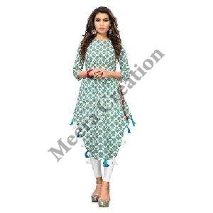 Cotton Tassel Kurti
