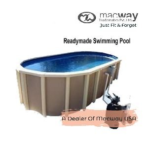 Readymade Swimming Pool, Material : Fiberglass
