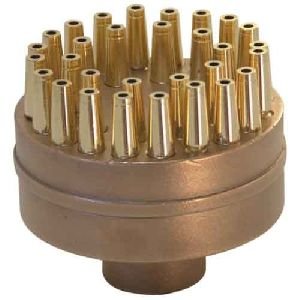 Pool Fountain Nozzle, Application:  Pool Fountain, Color : Golden