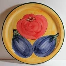 Clay Fruit Plate, Material: Acrylic, Shape : Round