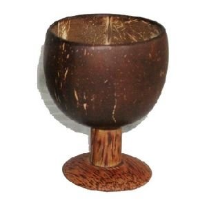 Coconut Shell Small Goblet, Type : Wine Glass