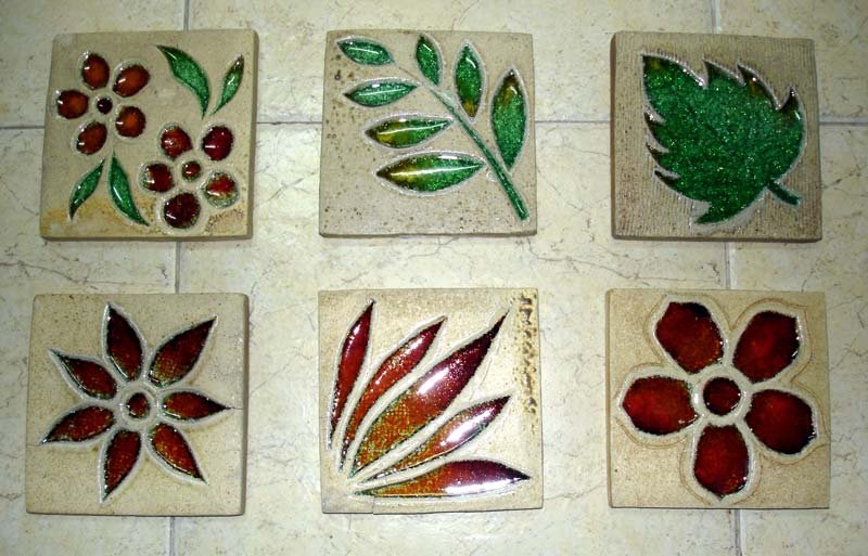 Handmade Ceramic Tile, Surface finish :  Polished