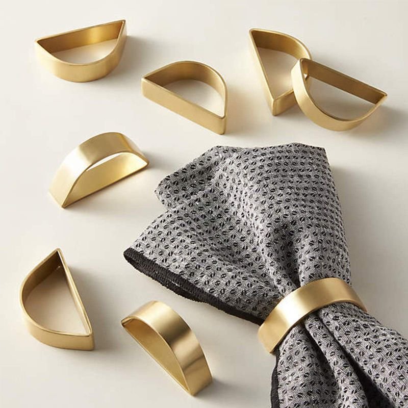 Silver Round Napkin Rings, Design : Unique