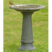 Marble Bird Baths, Color : Grey