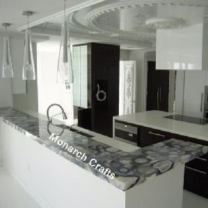 Stone Kitchen Counter Tops, Material : Marble