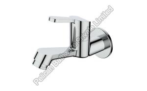Alpha Signature Bib Cock, Color Finish : Chrome