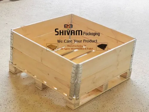 4 Way Wooden Collar Pallet
