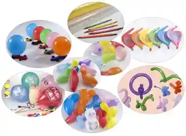 Colored Balloons By Tailloon Balloons