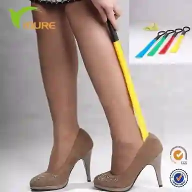 Colorful Advertising Plastic Shoehorn