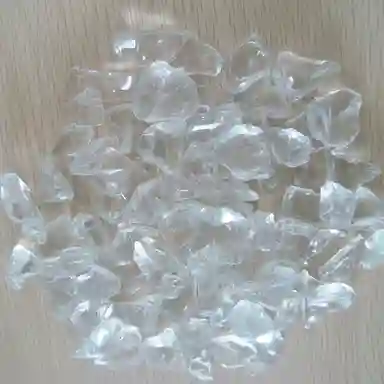 Artificial Stone Crystal Clear Glass Rocks For Gabion Boxes