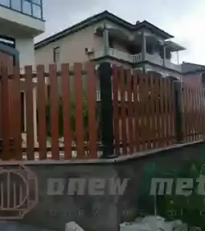 Timber Look Aluminum Fence Arm