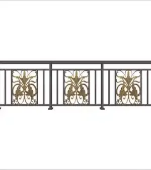Customized Color Aluminium Decorative Fence Panel