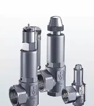 Low Pressure Safety Valve Sealing: See Datasheet