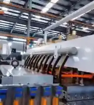 Metal Automatic Plastic Hollow Universal Sheet Making Machine With Plc Control System
