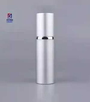 Silver 10 Ml Aluminum Spray Bottle