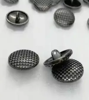 Bowl Shape Metal Alloy Sewing Button