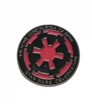 Plated Nickel Customer Enamel Coin