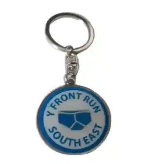 Metal 3d Printed Keychain