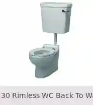 Sp 30 Rimless Wc Back To Wall Toilet