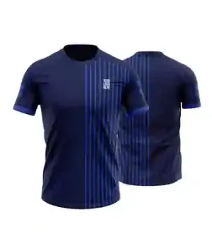 Half Sleeves Printed Polyester Multi-color Unisex Sports Jersey