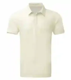 Regular Fit Short Sleeves Polo Neck Readymade Plain Mens Crickets T Shirts