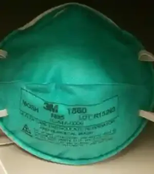 Blue Colored N95 Face Mask By Pcare