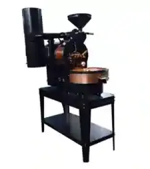 Black Industrial Grade Coffee Roasting Machine