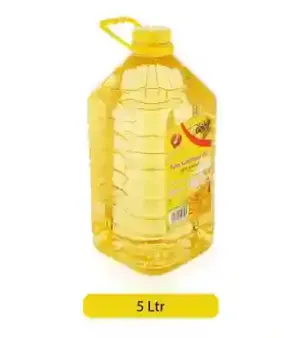 5 Litre Pure Refined Sunflower Oil