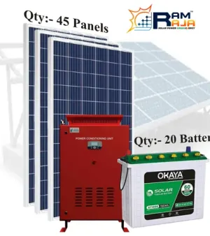 Off Grid Solar Power Plant