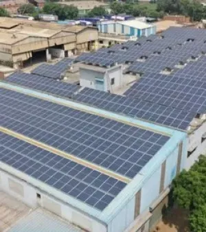Industrial Factory Solar Power System