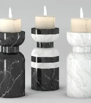 Marble Candle Holder