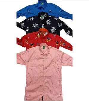 Mens Fancy Printed Shirts Collar Style: Classic