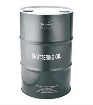 Shuttering Oil