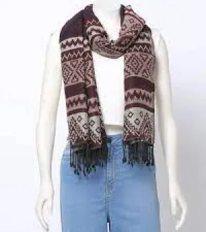 STOLE WITH FRINGES