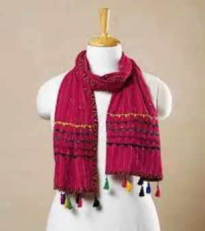 STOLE WITH FRINGES