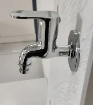 Washing Machine Bib Cock With Flange - 1434