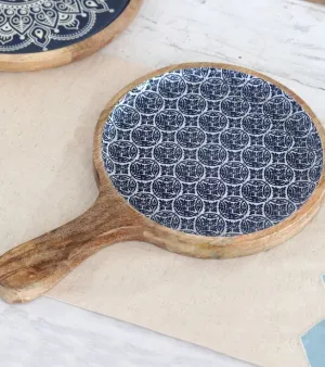 Novica Handmade Dine In Style Wood And Resin Platter