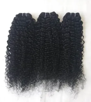 Steam Bouncy curly hair, color : black
