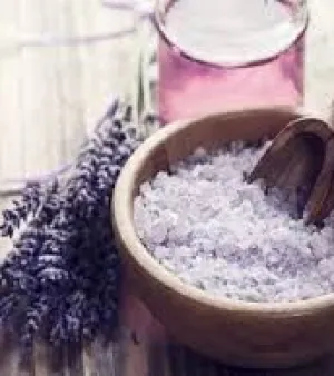Energising Wellness Bath Salts, Color : White