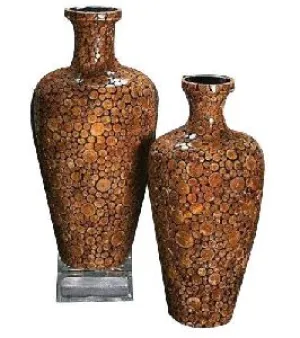 Wooden Vase, Speciality: Dust Resistance, Shiny