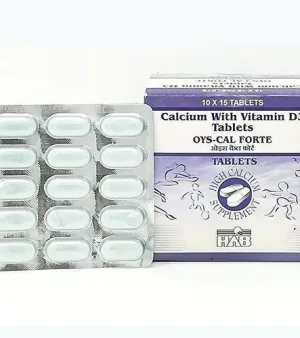 Calcium With Vitamin D3 Tablets Dark & Dry Place