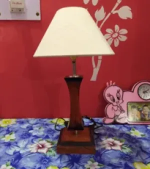 Wooden Lamp, Usage: Home, Office