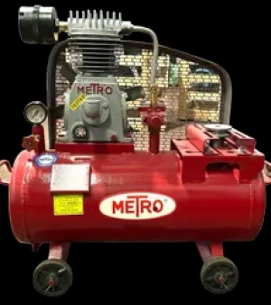 belt-driven single cylinder air compressor, Usage : Industrial