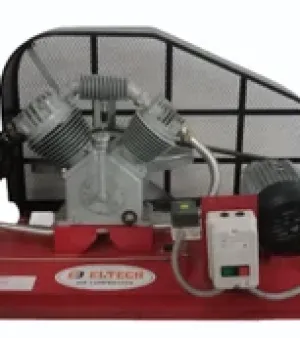 Base Mounted Compressor, Motor Power : 1 HP