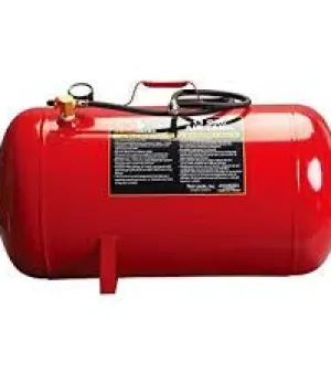 Oval Electric Carbon Steel Air Tank, Colour : Red