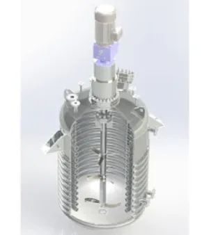 Jacketed Pressure Vessel for Industrial Use
