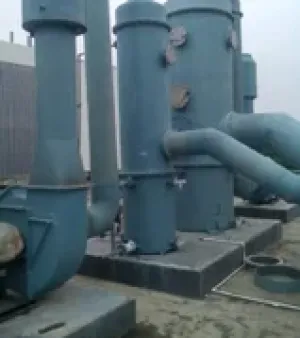 FRP Double Stage Scrubber, Grade : Semi Automatic