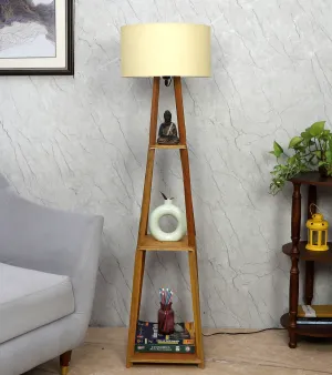 Wooden Floor Lamp
