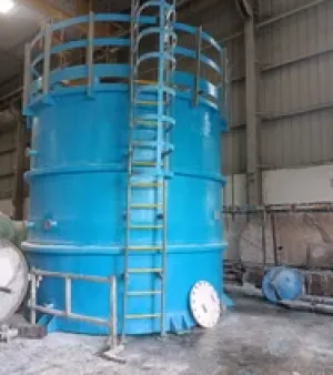 FRP Cylindrical Tanks, colour : Blue